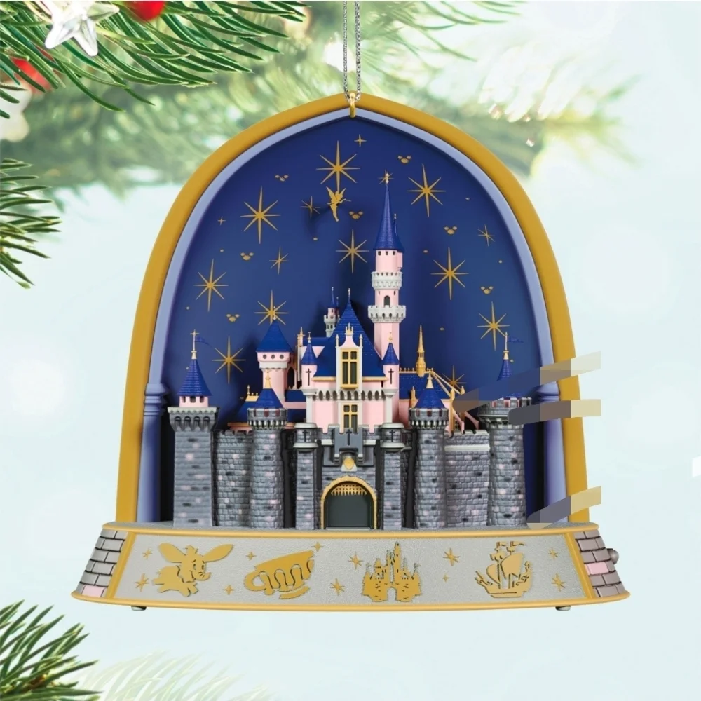 Hallmark Keepsake Disneyland 70th Anniversary Plays Music And Lights Up!